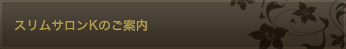スリムサロンKのご案内